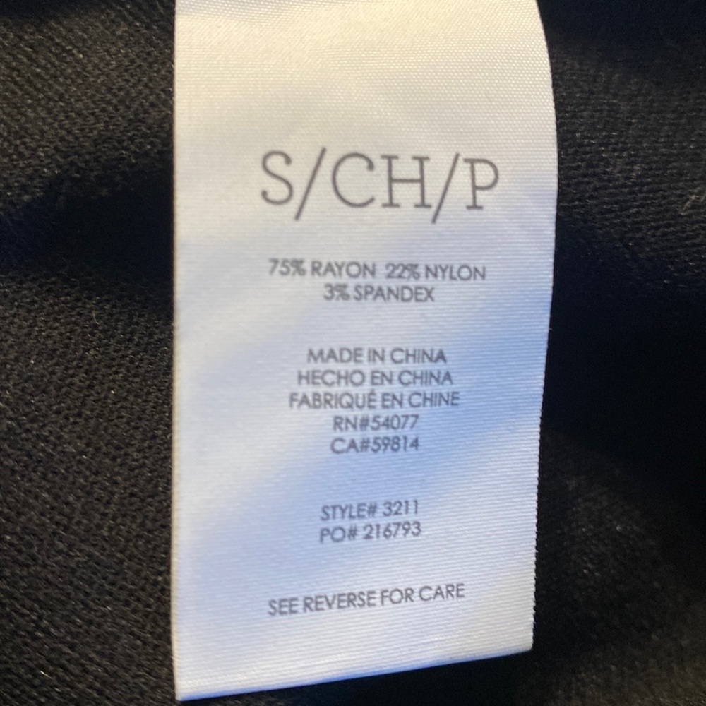 CAbi 3211 Sleek Leggings Black Size Small EUC - Picture 6 of 6